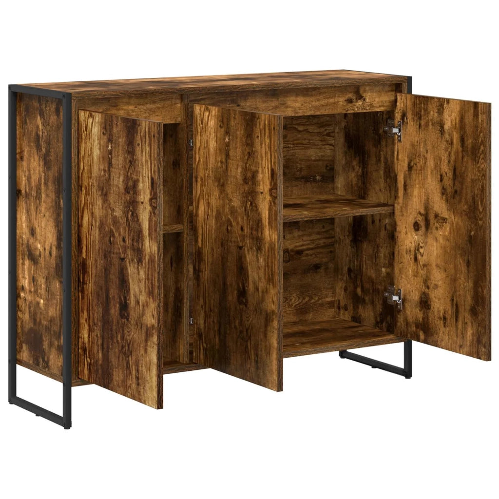 Mobile laterale Quercia Fumosa 96,5 x 30 x 75 cm 886608
