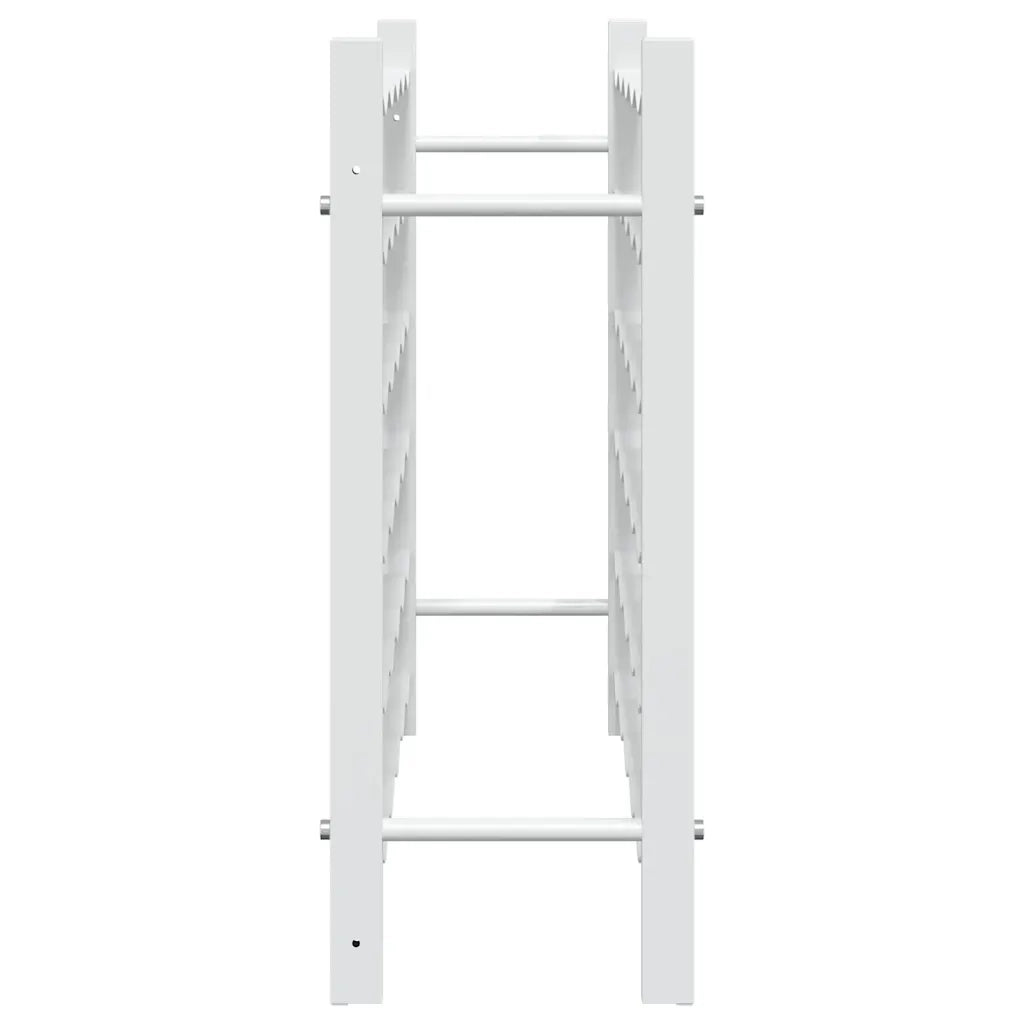 Portabottiglie per 36 Bottiglie Metallo Bianco CFW4012407