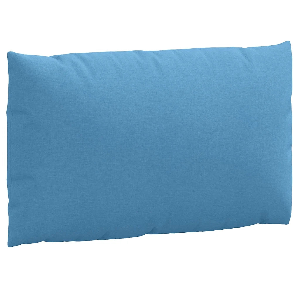 Cuscini per Pallet 3 pz Blu MÃ©lange in Tessuto