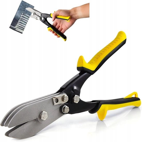 Tang per Dakgoten e Pijpen - Aria Imprigionata - Nero-Giallo 5 Lame & Chiusura di Sicurezza - 0.8mm Massima Capacità