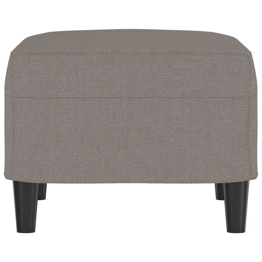 Poggiapiedi Tortora 60x50x41 cm in Tessuto 349286