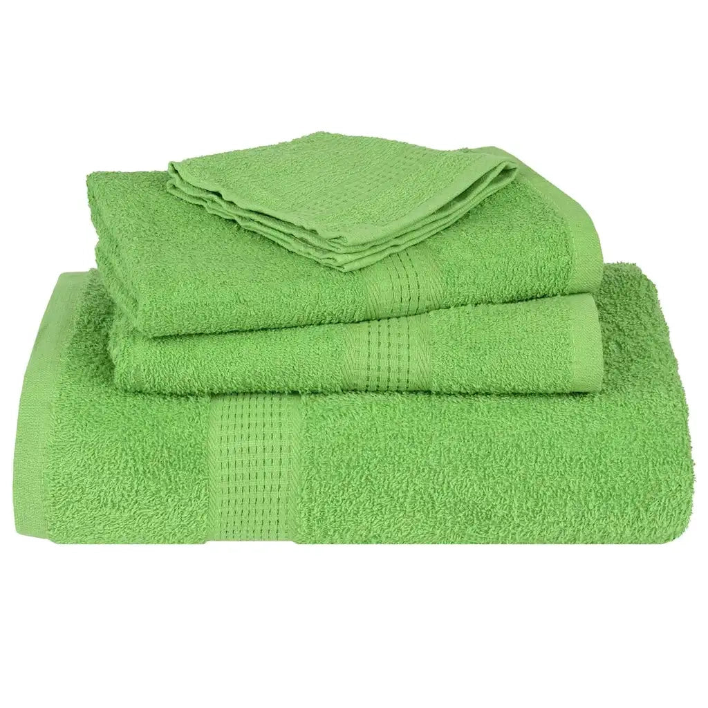 Asciugamani per Sapone 2 pz Verde Mela 30x30 cm 360 g/mÂ² Cotone