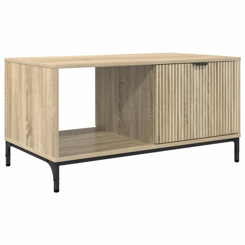 Tavolino da salotto con cassetto Rovere Sonoma 90 x 49 x 46 cm 883446