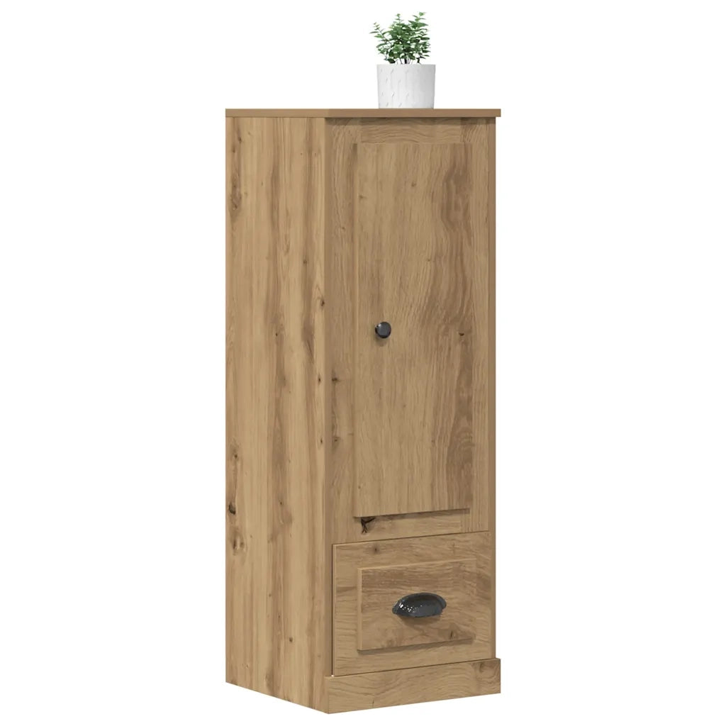 Credenza Rovere Artigianale 36x35,5x103,5 cm Legno Multistrato