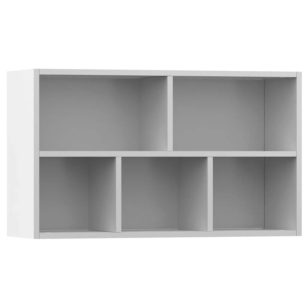 Libreria/Credenza Bianca 50x25x80 cm in Truciolato