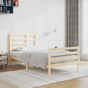 Giroletto-Struttura Letto in Legno Massello 90x200 cm 494688