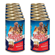 MIGLIOR CANE BOCCONCINI AL MANZO IN SET DA 12 CONFEZIONI DA 1250 GR