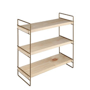 Scaffale Hobby 3 ripiani 40x13x40 bronzo ASZ1572 EFFEZ