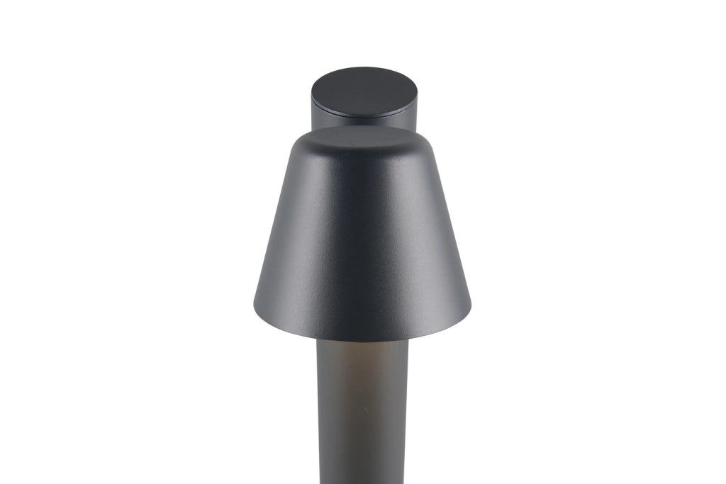 Lampione da giardino BENI Trio nero 100 cm 1xGU10 IP44