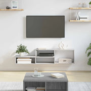 Supporto per TV aparete-Mensole a Muro 120x25x28,5cm Legno multistrato 593583