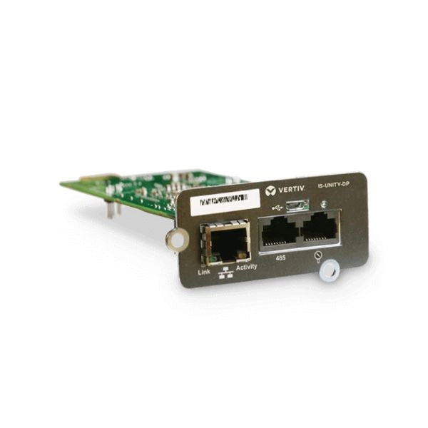 Vertiv liebert is-unity-snmp scheda di rete e adattatore interno ethernet 100 mbit/s