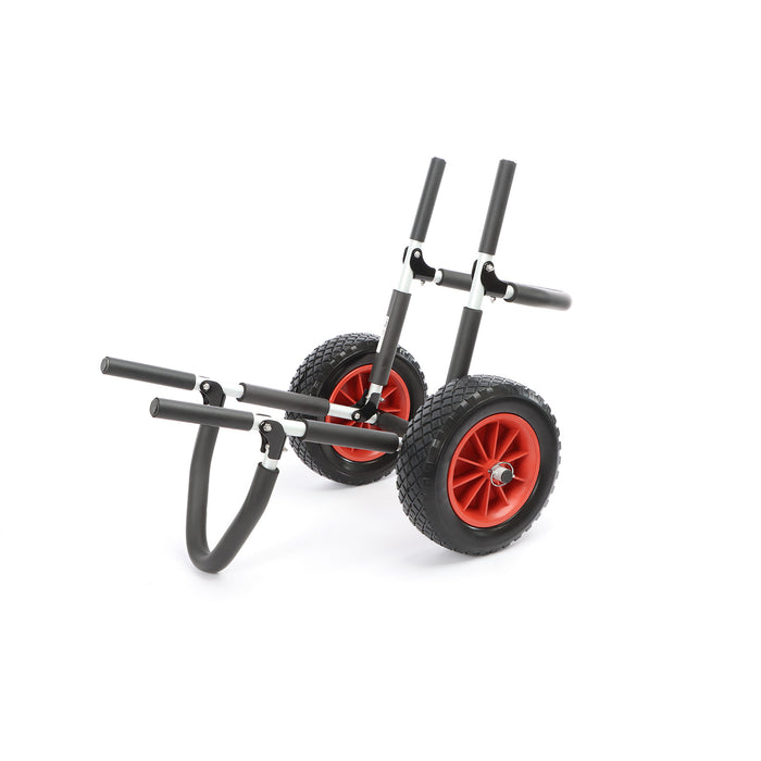 Toboli Carrello di trasporto per 1 tavola da surf SUP Richiudibile Max 45 kg Pneumatici in PU