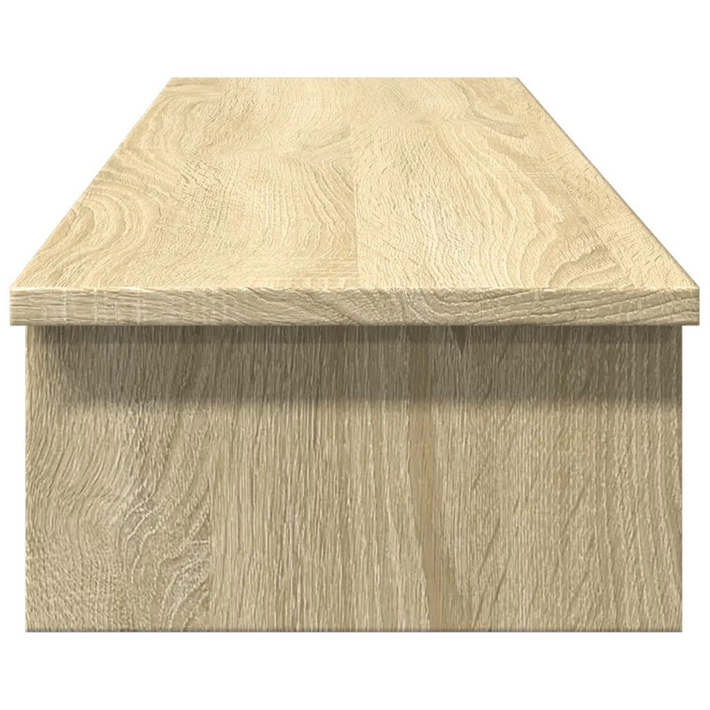 Supporto Monitor Rovere Sonoma 100x27x15 cm Legno Multistrato CFW7136742