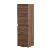 Pensile bagno sospeso 112 cm noce canaletto con ante soft-close Kleo