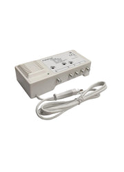 Centralino Amplificatore Antenna 3 Ingressi VHF-UHF 35DB Uscita 115db