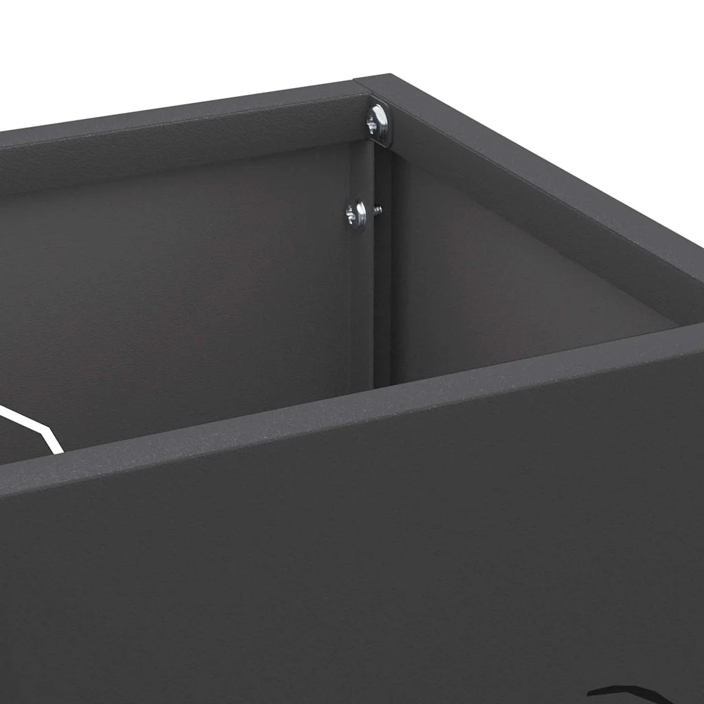 Supporto per Ombrellone Nero 15,5 x 15,5 x 49 cm Metallo CFW2855459