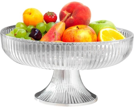 Fruitiera multifunzionale in plastica - 26x14,5 cm - Disegno elegante - Peso 430 g