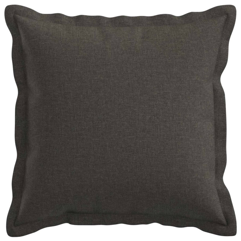 Federa 2 pcs HOUTEN Grigio Scuro 30 x 30 cm Lino 915735