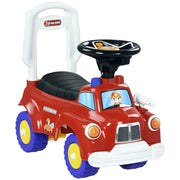 Camion dei Pompieri Portagiochi Porteur Trotteur Bambini ¨C zephmum ¨C Rosso