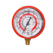 Manometro bassa pressione (rosso) per aria condizionata, freon 70mm 1/8 Breckner Germany