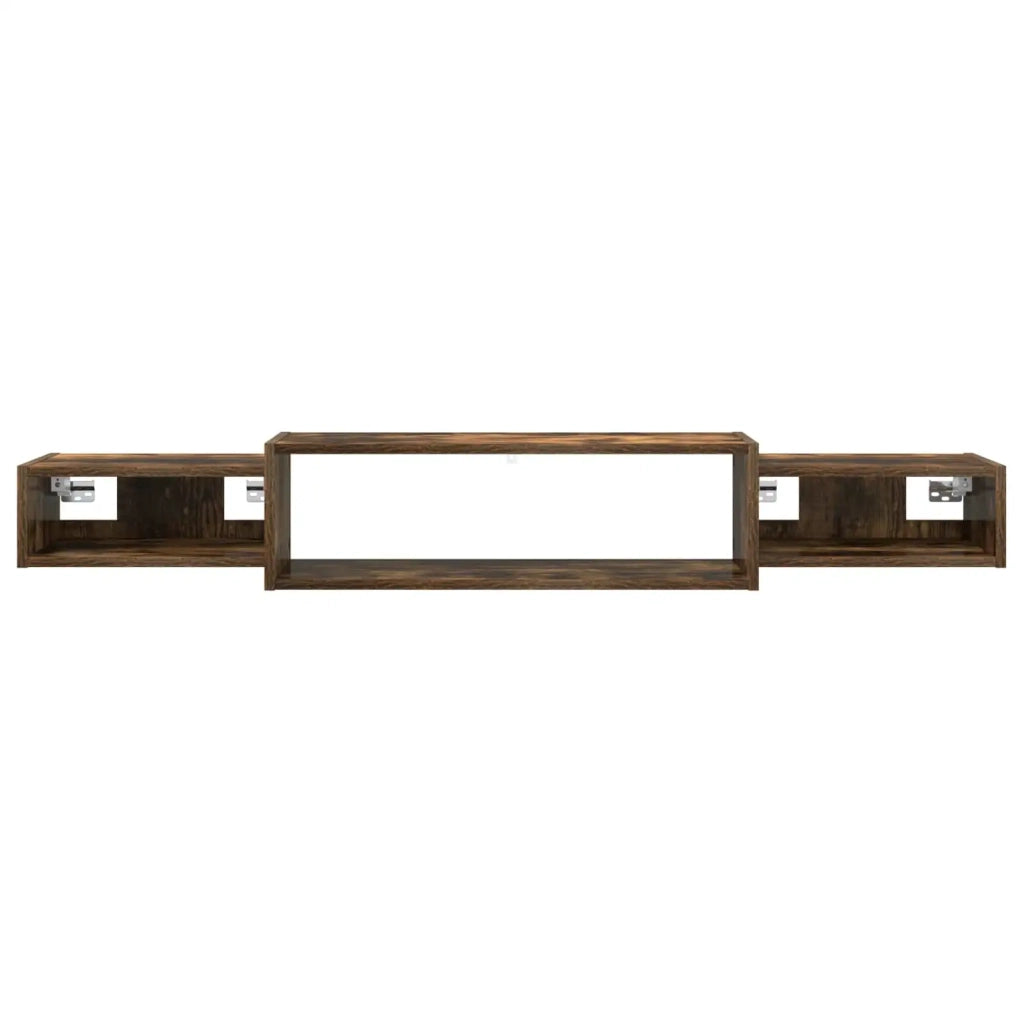 Mobile TV da Parete A parete Rovere Fumo 140 x 28 x 21 cm