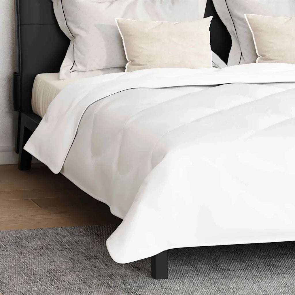 vidaXL Piumone Altro con cuscino 3 pcs Bianco 260 x 220 cm Microfibra