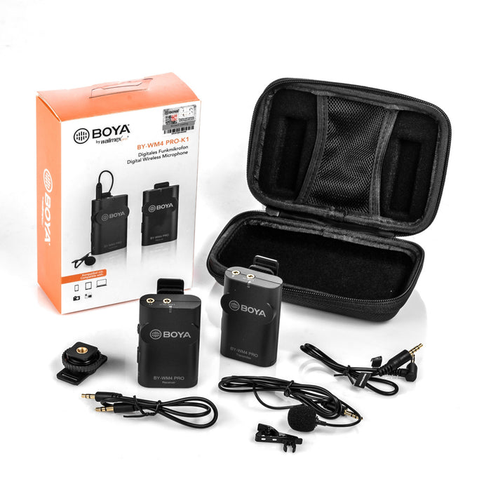 Boya WM4 Pro K-1 Microfono set da 2