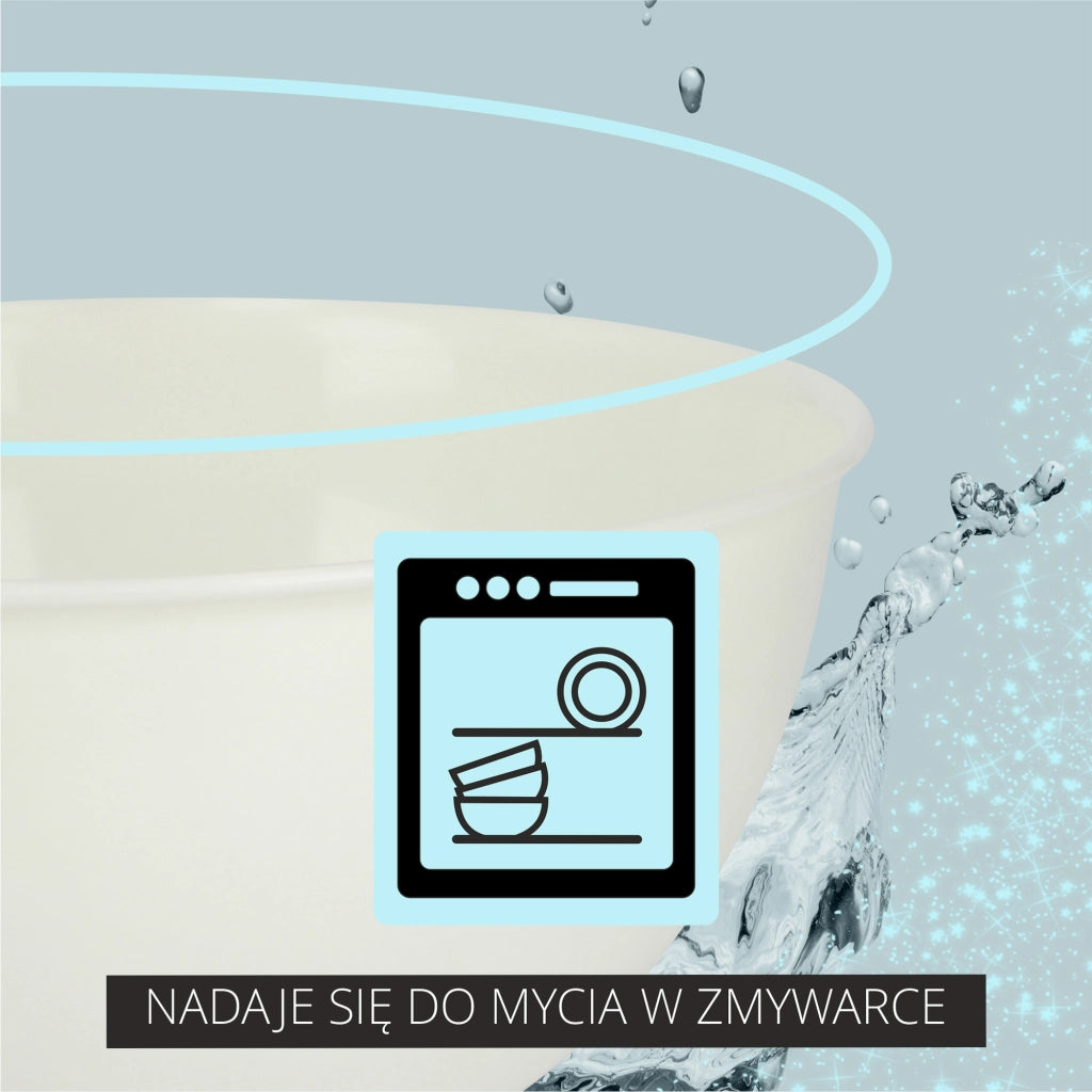 Ciotola da cucina in plastica KADAX 0,5 l, ciotola per macedonia piccola universale 13 cm