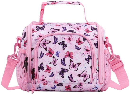 Borsa per bambini, piccola borsa per picnic, borsa per scuola, borsa per lavoro, borsa per ragazze, borsa per ragazzi, borsa per donne, modello rosetta