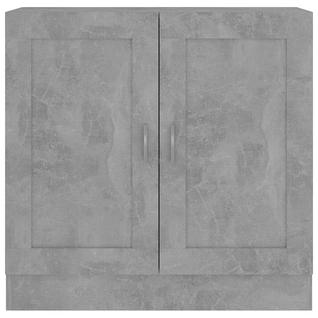 Libreria Grigio Cemento 82,5x30,5x80 cm in Legno Multistrato 802709