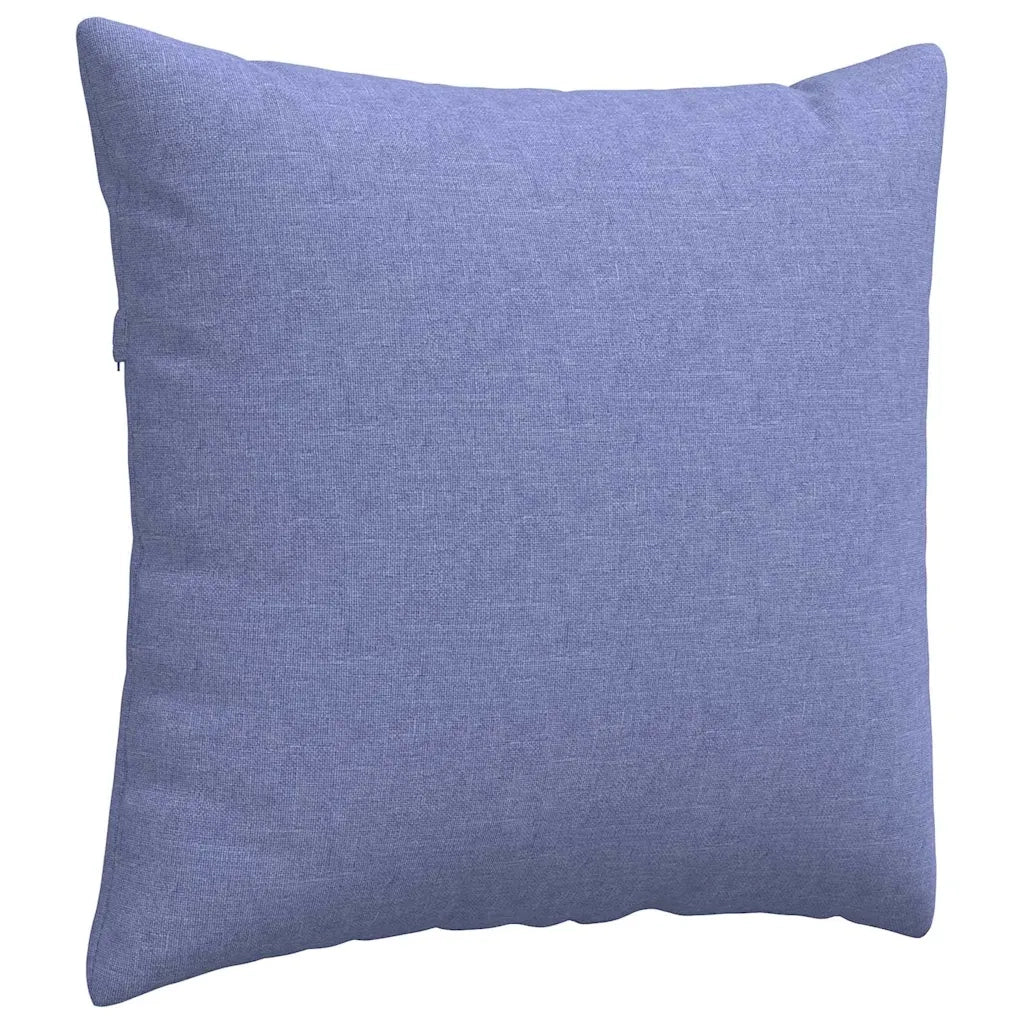 Cuscini da Divano 2 pcs Blu jeans 50 x 50 cm Tessuto