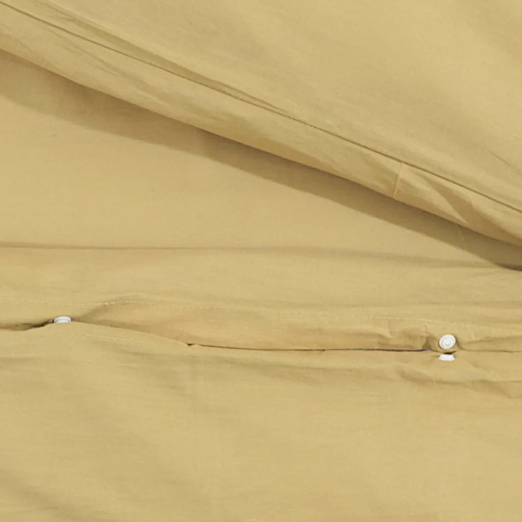 Set Copripiumino Tortora 135x200 cm in Cotone CFW8182686
