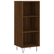 Buffet credenza cassettiera mobiletto mobile contenitore organizer per cucina soggiorno salotto 34,5 x 32,5 x 90 cm legno ingegnerizzato marrone 02_0031192