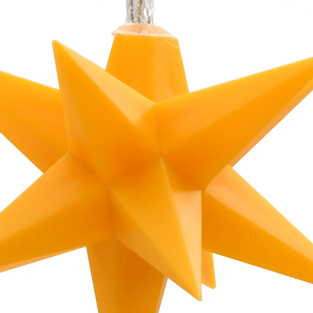 Luci di Natale 10 LED Gialle 10 cm 356204