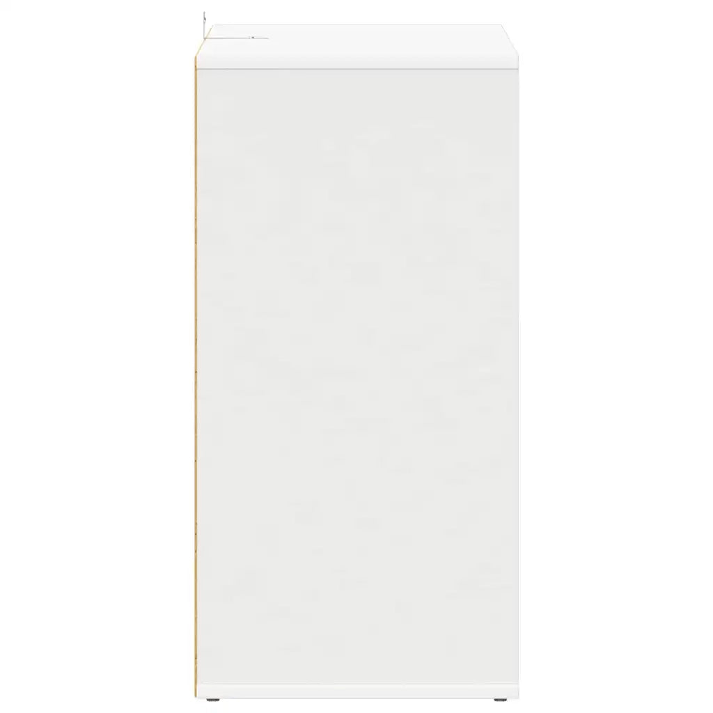 Scarpiera-Scaffale per scarpe Bianca 60x35x70 cm in Truciolato 998467
