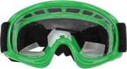 Scherma occhiali per bambini con protezione UV per attività all'aperto in bicicletta - colore verde.