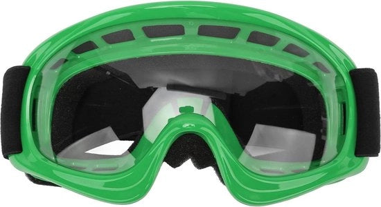 Scherma occhiali per bambini con protezione UV per attività all'aperto in bicicletta - colore verde.