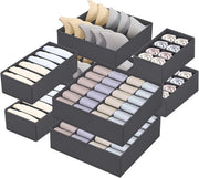 Organizzatori per l'Intimo, calze, sottovesti 8 pezzi – Cassetto e cassetti per abiti pieghevoli