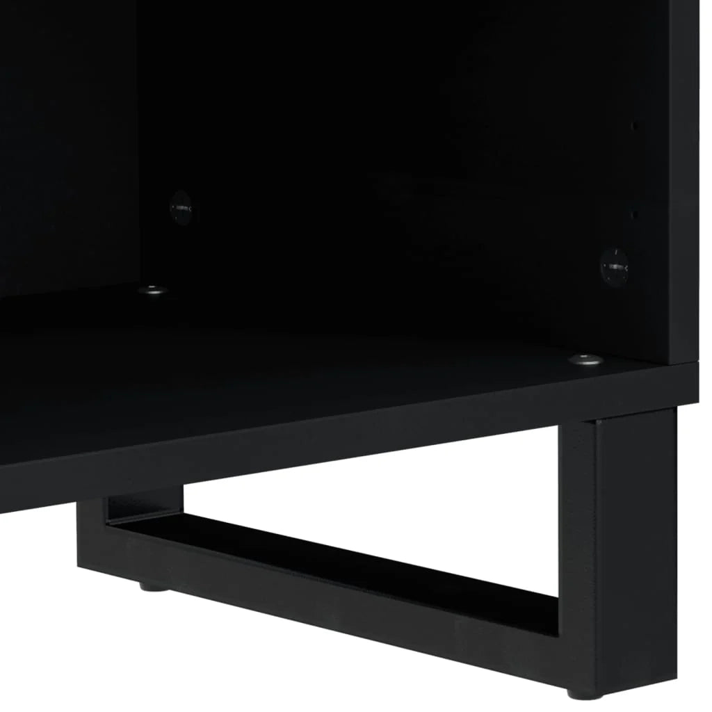 Mobile TV multimediale mensola TV credenza TV sala da pranzo soggiorno camera da letto 80 x 33 x 46 cm legno di mango e marrone ingegnerizzato 02_0026241