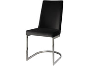 Sedia "Rotonda" - Nera - Set di 2