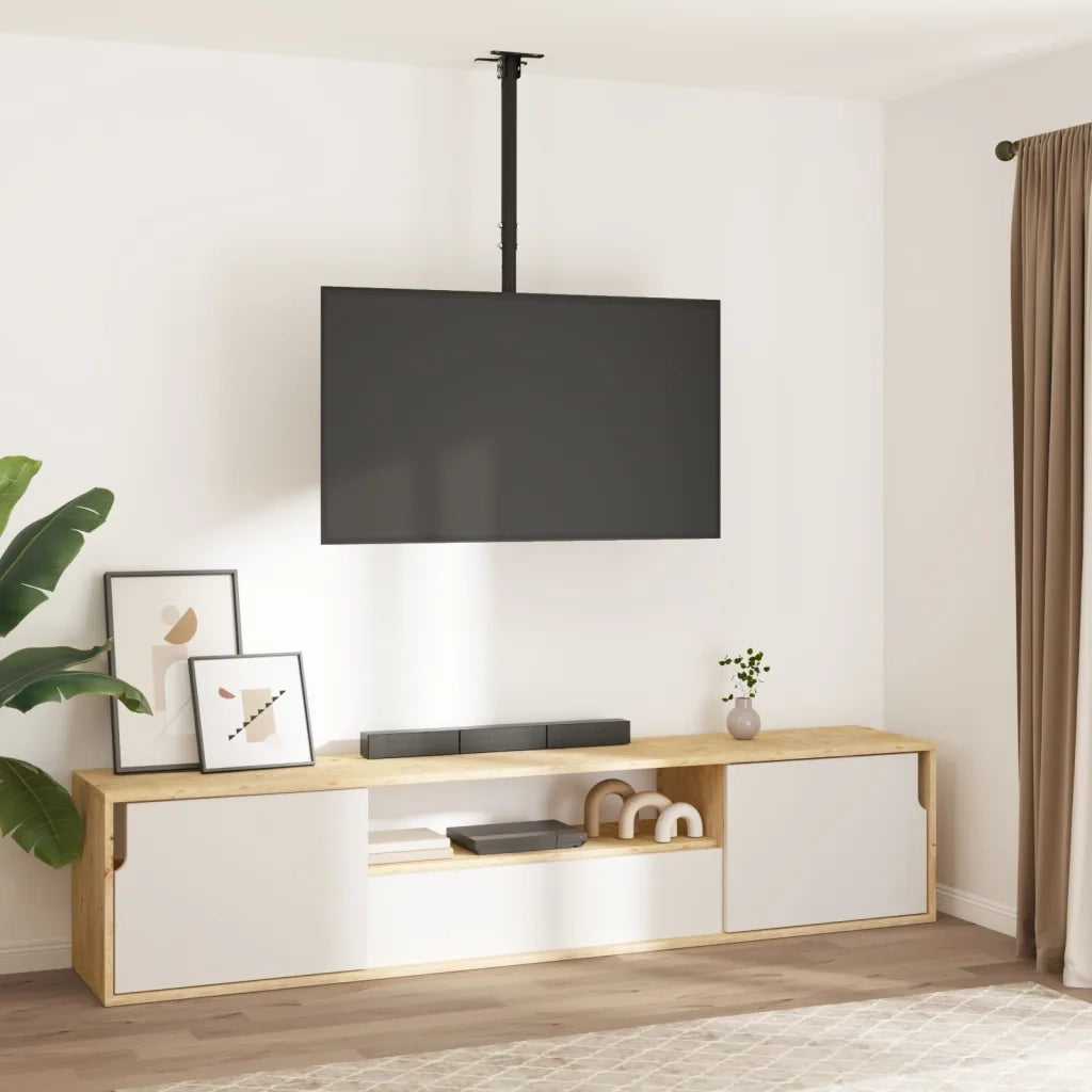 vidaXL Porta TV a Soffitto per Schermo 32"-65" Max VESA 400x400mm 40kg