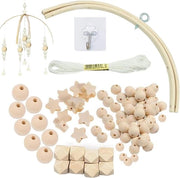 Kit di Mobili in Legno per Bambini: Kit di Gioco per Bambini con Flessi - Decorazione per Culla / Decorazione per la finestra