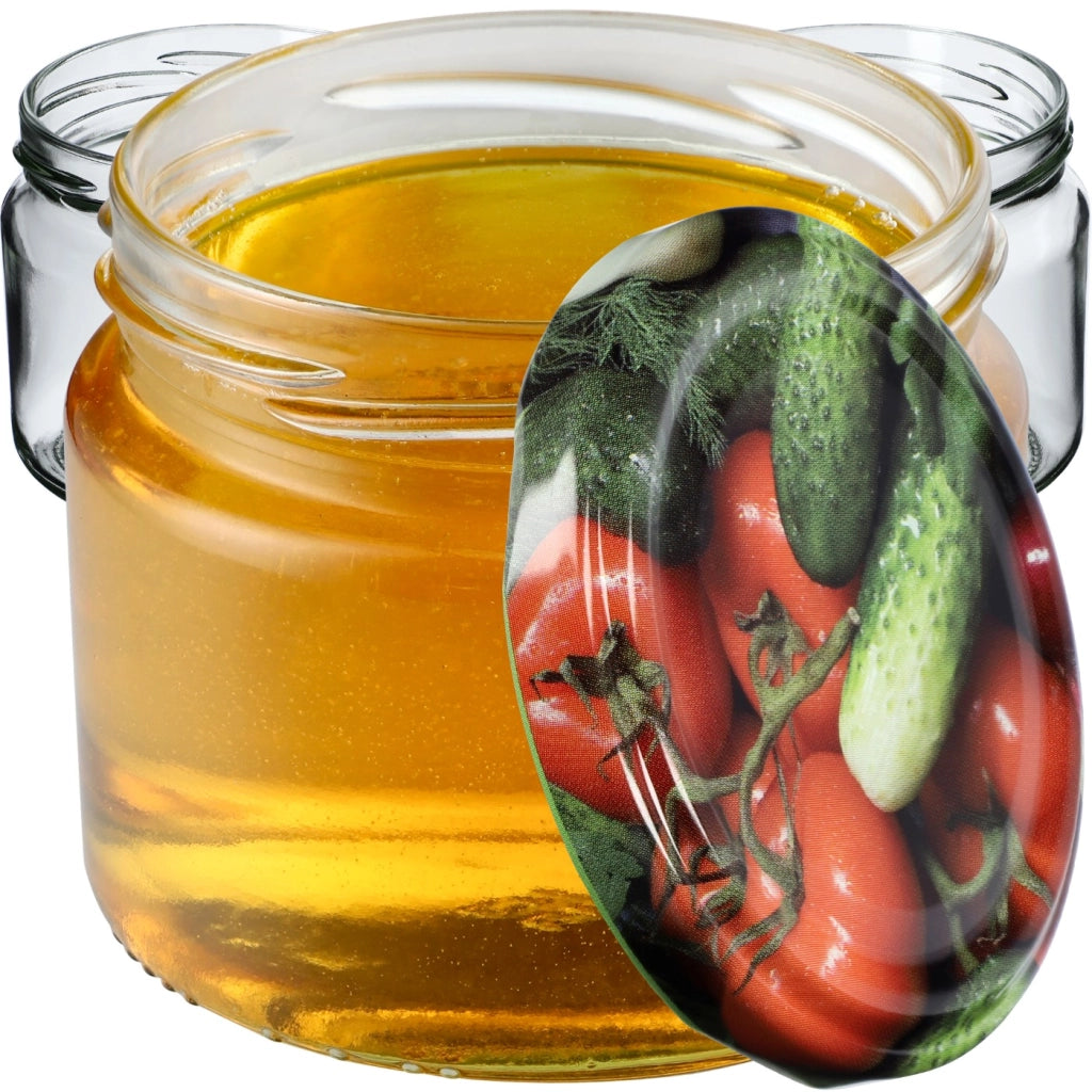 KADAX Sonka vasetti 330ml 50pz 82mm + coperchi "Verdure"