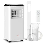 Condizionatore Portatile 750W con 5 Modalit¨¤ e 2 Velocit¨¤, in Plastica e Acciaio, 33x28x70.4 cm, Bianco