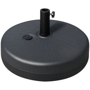Base per ombrellone 22 kg ¨C zephmum ¨C rotonda, per diametro 38/48 mm, nero