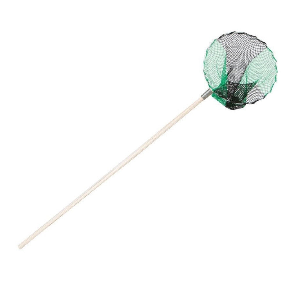 Trade Shop - Retino Guadino Rete Attrezzatura Pesca 80cm Manico In Legno Diametro 20cm 65312a -