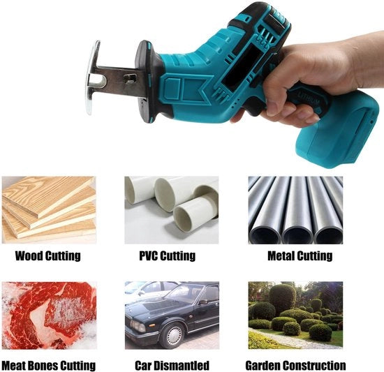 Zaatore elettrico - Velocità regolabile - 21V - Metallo - PVC
