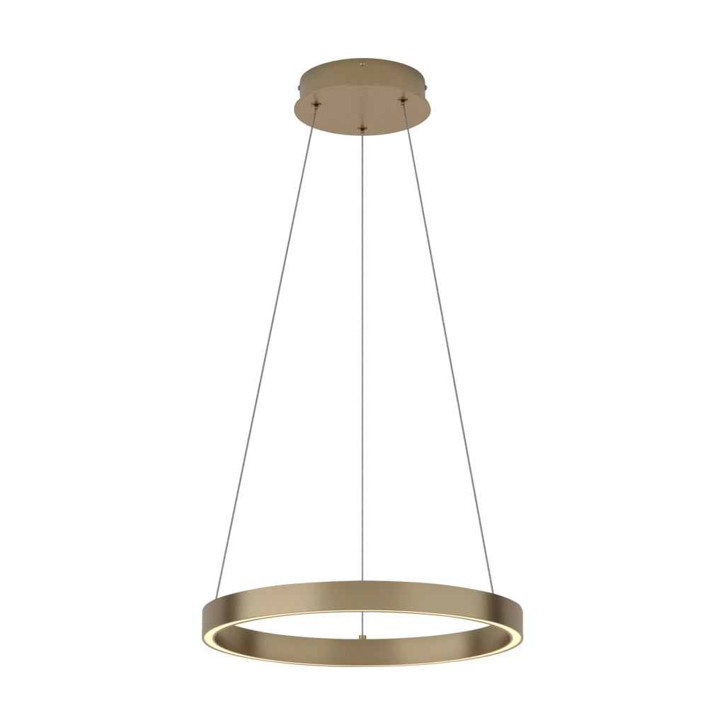 Maytoni Lampadario Moderno Rim 1 luce LED integrato ottone alluminio
