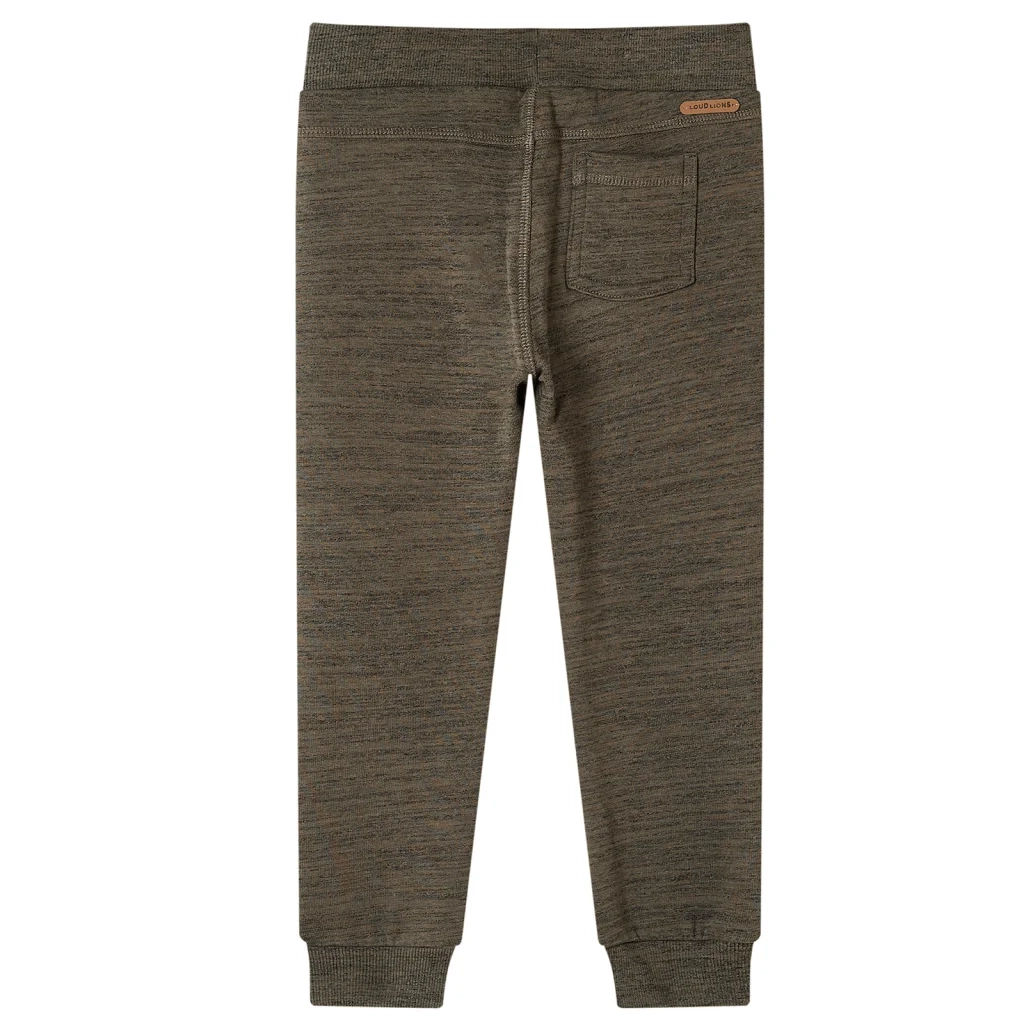 Pantaloni Tuta per Bambini Cachi Scuro M¨¦lange 104 CFW1149164