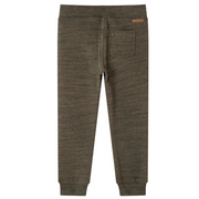 Pantaloni Tuta per Bambini Cachi Scuro M¨¦lange 104 CFW1149164